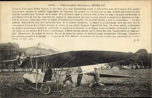 CPA Aviation, Aerostable des freres Moreau