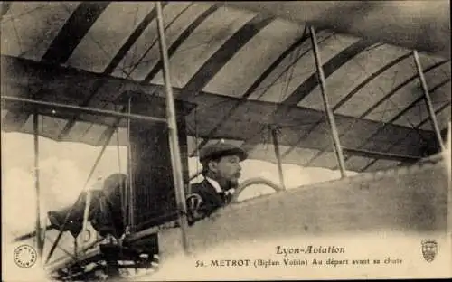 CPA Aviation, Lyon, Metrot, Biplan Voisin