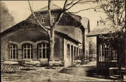 Ak Bautzen Sachsen, Restaurant Weite Bleiche, Spreetal