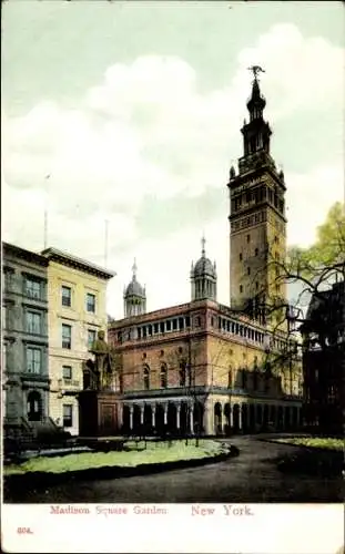 Ak New York City USA, Madison Square Garden