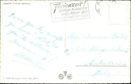 Ak Kanton Nidwalden, Sessellift, Trübsee, Jochpass