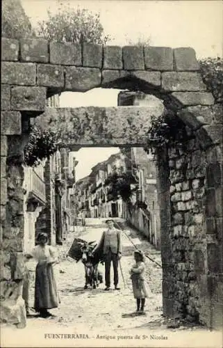 Ak Hondarribia Fuenterrabia Baskenland, Tor San Nicolás