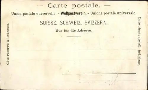 Ak Glarus Stadt Schweiz, Berglandschaft, Gesamtansicht