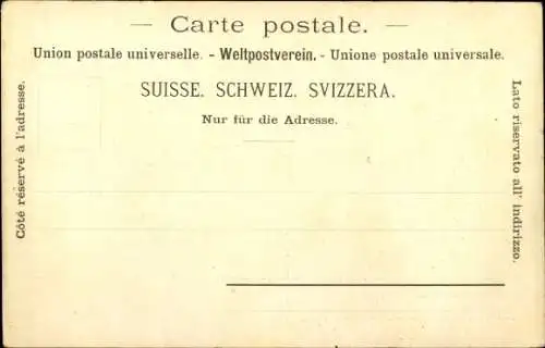 Ak Kanton Glarus Schweiz, Der Tödi von der Baumgartenalp