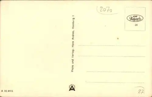 Ak Ahrensburg in Holstein, Manhagener Allee