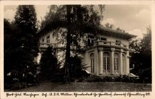 Ak Schmalenbeck Großhansdorf in Schleswig-Holstein, Parkhotel Manhagen