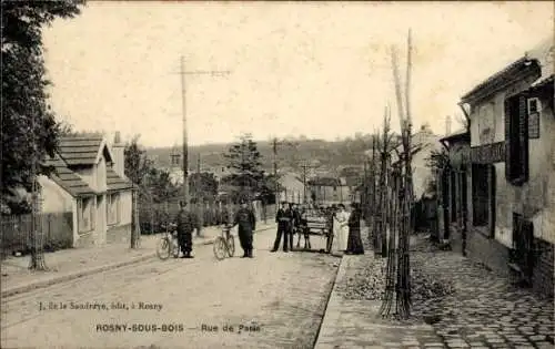 CPA Rosny sous Bois Seine Saint Denis, Rue