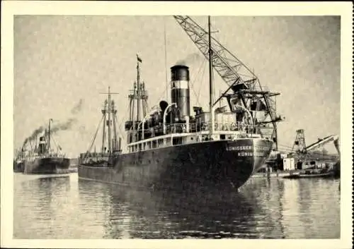 Ak Kaliningrad Königsberg Ostpreußen, Schiff Königsberg Preußen, Poseidon-Reederei