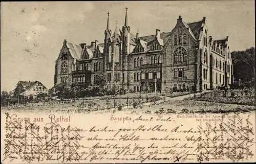 Ak Bethel Bielefeld in Nordrhein Westfalen, Anstalt Bethel, Haus Sarepta