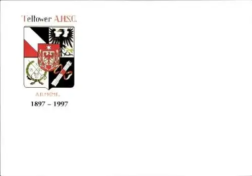 Studentika Ak Teltow, Teltower A.H.S.C., 1897-1997, Wappen