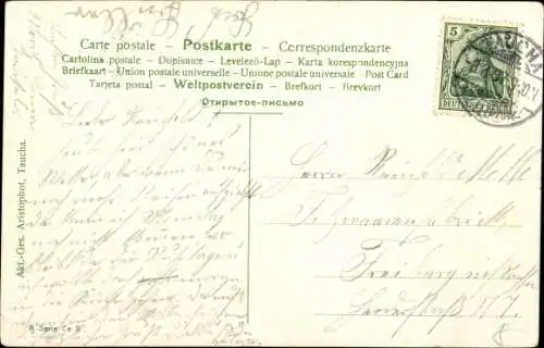 Ak Taucha in Nordsachsen, Schützenhaus