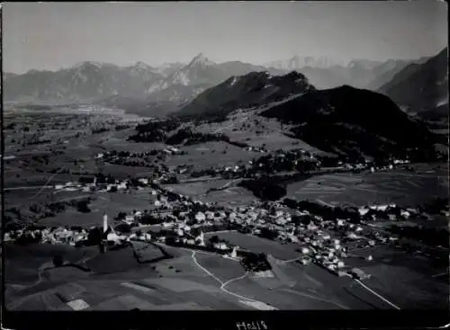Ak Pfronten im Allgäu, Pfronten im Allgäu, aufgenommen von H. Strähle