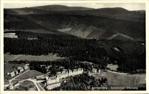 Ak Sankt Andreasberg Braunlage im Oberharz, Sanatorium Oderberg