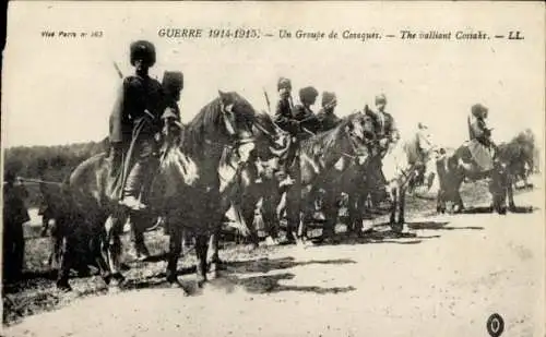 Ak Un Groupe de Cosaques, Kosaken