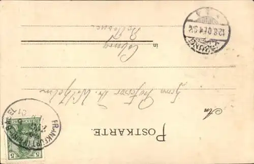 Wappen Litho Freiburg im Breisgau, Münster Unserer Lieben Frau