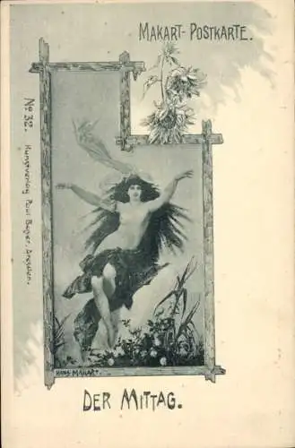 Künstler Ak Makart, Hans, Der Mittag
