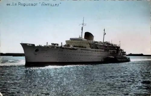CPA Compagnie Générale Transatlantique, Paquebot Antilles