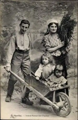 Ak La Sarthe, Joyeux Retour des Champs