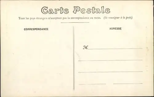 CPA La Sartheise, Retour des Champs