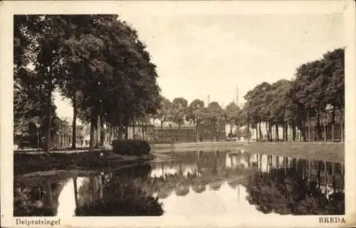 Ak Breda Nordbrabant Niederlande, Delpratsingel, BREDA