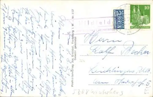 Ak Landpoststempel Hildfeld über Bestwig (Sauerland)