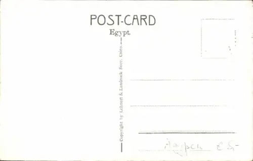 CPA Port-Saïd, Égypte, Boulevard Fouad I.