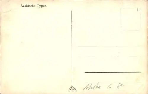 Ak Arabische Typen