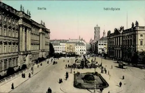 Ak Berlin Mitte, Schlossplatz