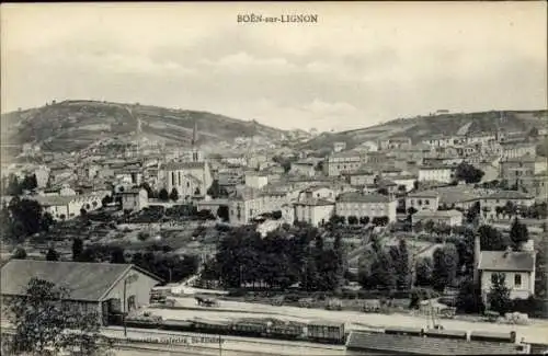 Ak Boën sur Lignon Loire, Panorama