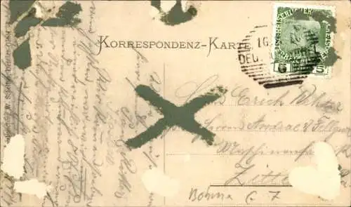 Ak Jablonné v Podještědí Deutsch Gabel Region Reichenberg, Teilansicht