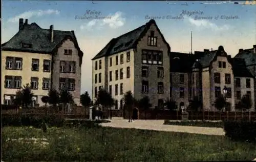 Ak Mainz am Rhein, Elisabeth Kaserne