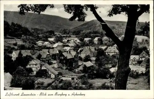 Ak Lauenstein Altenberg im Erzgebirge, Gesamtansicht