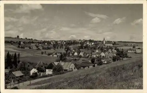 Ak Jöhstadt im Erzgebirge Sachsen, Gesamtansicht
