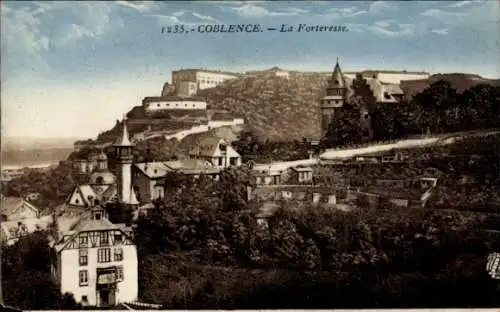 Ak Koblenz am Rhein, Festung