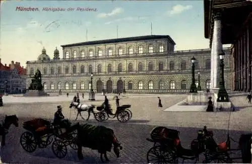 Ak München, Königsbau der Residenz