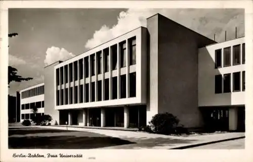 Ak Berlin Zehlendorf Dahlem, Freie Universität
