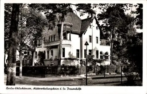 Ak Berlin Zehlendorf, Müttererholungsheim d. Ev. Frauenhilfe, Außenansicht