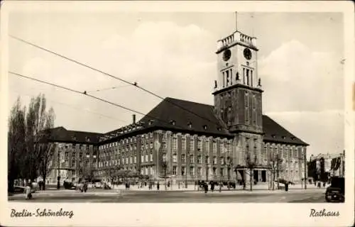 Ak Berlin Schöneberg, Rathaus