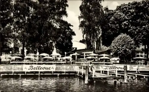 Ak Berlin Reinickendorf Konradshöhe Tegelort, Seeterrassen Bellevue, Inh. H. Thiele, Hagendorn