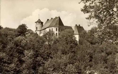 Ak Bärenstein Altenberg im Erzgebirge, Schloss Bärenstein, NDPF-Erholungsheim