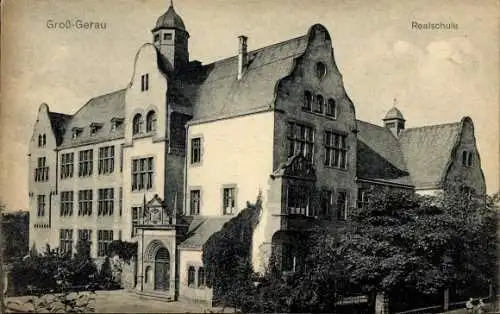 Ak Groß Gerau in Hessen, Realschule
