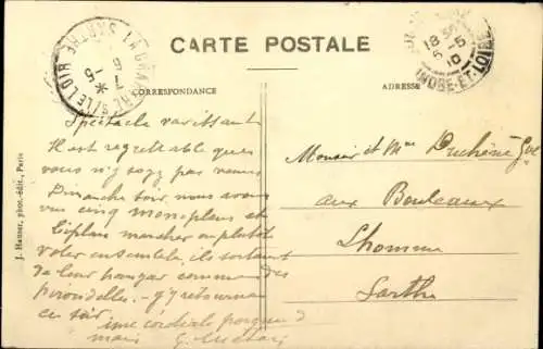 CPA Aviation, Monoplan Antoinette, Capitaine Burgeat