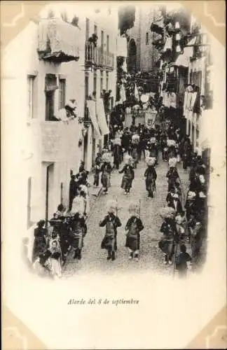 Ak Fuenterrabia Baskenland, Alarde del 8 de Septiempre