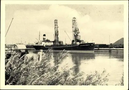 Ak Kaliningrad Königsberg Ostpreußen, Schiff Dieter Hugo Stinnes, Reederei Hugo Stinnes