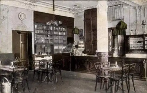 Ak Zürich Stadt Schweiz, Grand Café Windsor
