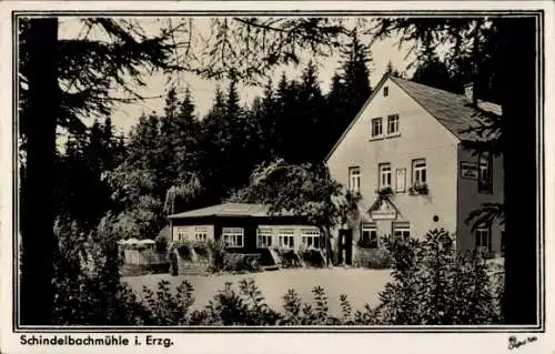 Ak Schindelbach Großrückerswalde im Erzgebirge, Schindelbachmühle