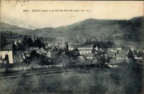 Ak Theys Isere, Col des Pres des Ayes