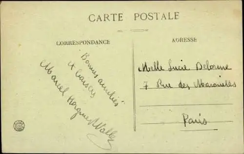 Ak Charavines les Bains Isere, Un Coin du Lac