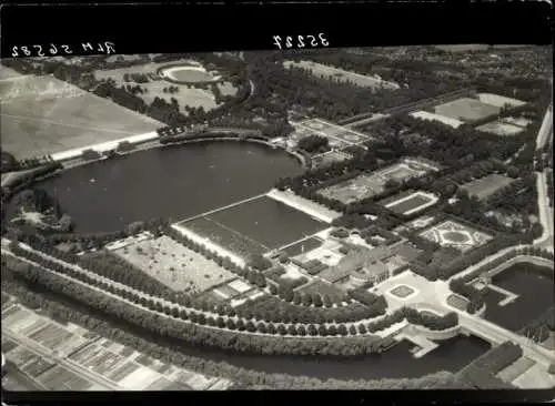 Foto Hamburg Nord Winterhude, Stadtpark, Fliegeraufnahme
