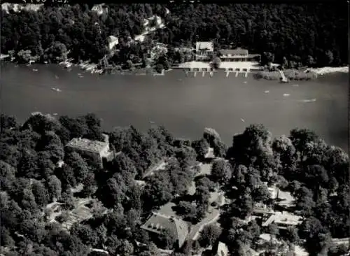 Foto Berlin Zehlendorf Wannsee, Fliegeraufnahme
